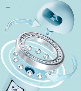 Corde à sauter électronique numérique à capteur lesté pour fitness, en plastique, longueur réglable, sans fil, design robuste - Product Image 3