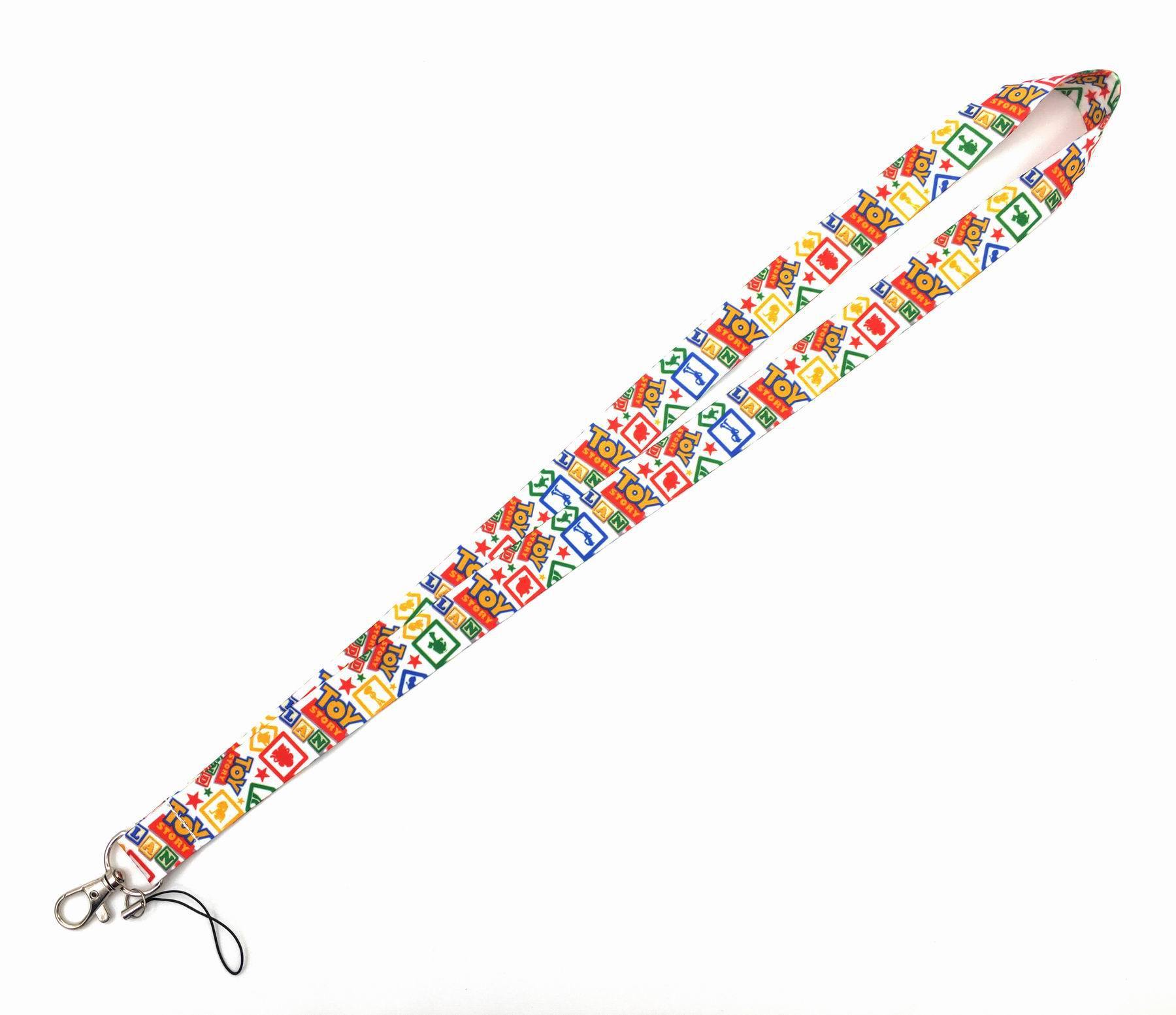 Hign Quality Creative Cartoon Lovely Toy Story Lanyards Neck Strap Phone Case Card Holder Anti-Lost Lanyards Promotional Gifts Image 3