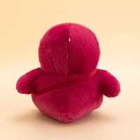 Pingouin en peluche avec petit sac - Jouet en peluche doux pour la décoration de la maison et cadeau d'anniversaire pour enfants, adorable poupée pingouin