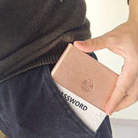 Carnet de mots de passe A6 personnalisé, carnet d'adresses et de téléphones, organiseur de contacts en cuir PU, journal avec logo