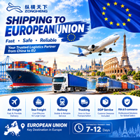 Transport aérien rapide DDP vers l'UE, Allemagne, Espagne, livraison express porte à porte, transitaire logistique pas cher
