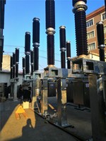 Interruptor de circuito trifásico de alta tensión para exteriores de 110 kV, 126 kV, 175 kV, 220 kV, con gas hexafluoruro de azufre (SF6), modelo LW36 LW30, 1000 A, 1250 A, 2000 A, 3150 A