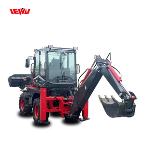 Excavatrice à moteur certifiée CE EPA, 4x4, avec benne arrière articulée, à vendre - Product Image 2
