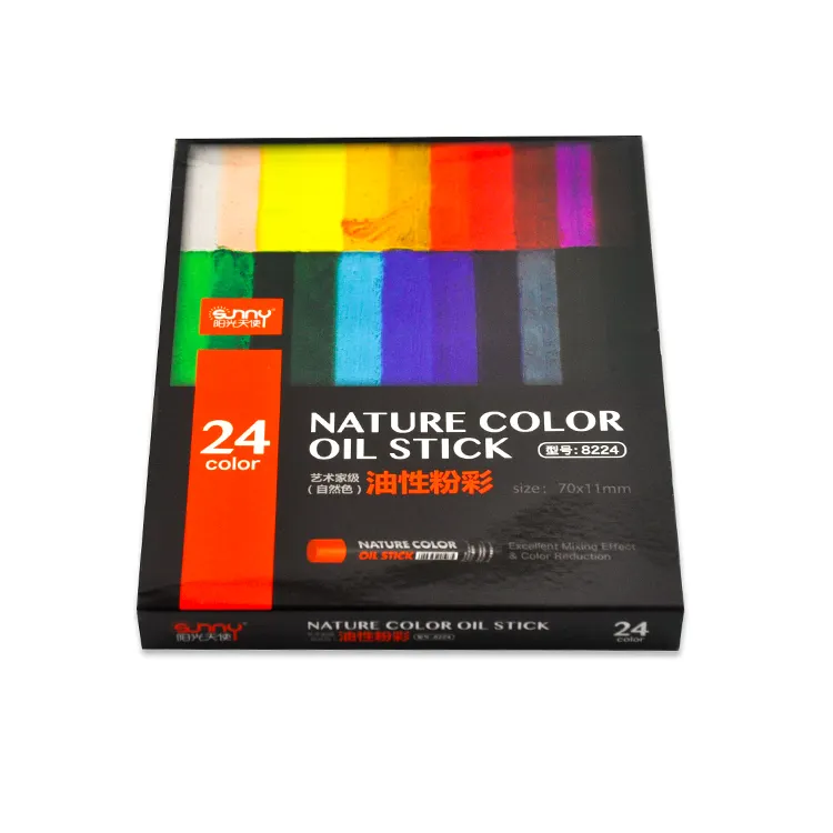OEM Marke 24 Farben natürliche weiche Öl Pastell Set profession elle Farbe
