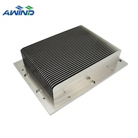 Base de dissipateur thermique en aluminium, usinage CNC personnalisé, plaque de dissipateur thermique de soudure, pièces de dissipateur thermique, chromate naturel