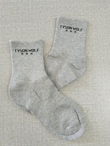 Tyson Wolf Calcetines Venta al por mayor Calcetines blancos Calcetines deportivos - Product Image 5