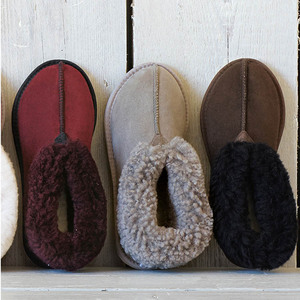 USA <strong>Wool</strong> Fur <strong>Boots</strong> for Women Fashion Customization Wholesale Sheepskin <strong>Wool</strong> Slides for Women <strong>slippers</strong> - Product Image 5