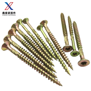 Promotion d'usine : Vis autotaraudeuses à tête fraisée <span class=keywords><strong>Torx</strong></span>/étoile en acier au carbone pour panneaux de particules et agglomérés de bois - Product Image 2