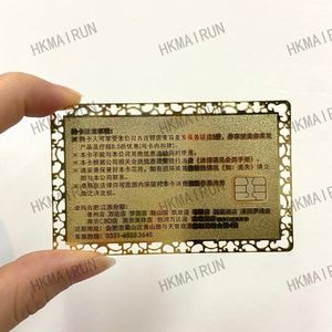 Hot Sell Metal Business Cards 0.8Mm ThickMetal Nfc Business Card - Product Image 3
