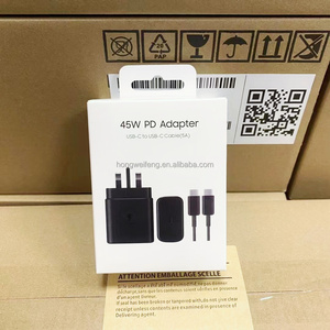 EP-TA845 45W PD charr USB C nhanh chóng sạc nhanh tường Adapter Samsung Galaxy S22 S23 siêu lưu ý 10 + 5g điện thoại di động Viễn Thông điện - Product Image 4