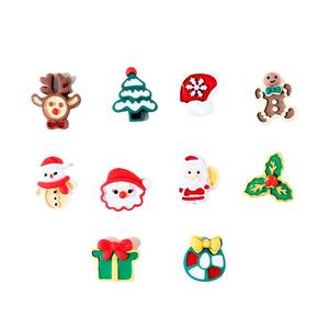 Christmas Resin <b>Charms</b> Cartoon Animal Shape Hand Painted Artistic Craft Decor For Diy Jewelry Making - Product Image 5