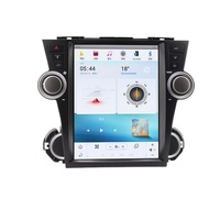 12,1 Zoll Android Auto-Videoplayer Radio Stereo für Toyota Highlander 2007 - 2014 Tesla-Bildschirm GPS Multimedia Carplay Haupteinheit