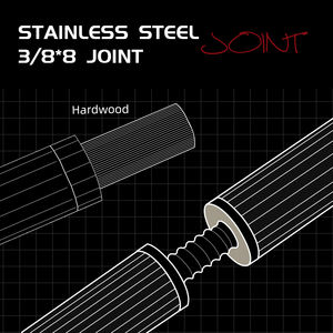 Бильярдный кий KONLLEN серии AK-BXD из углеродного волокна, с креплением Radian/Uniloc, профессиональный кий для брейка, 12,9 мм - Product Image 4