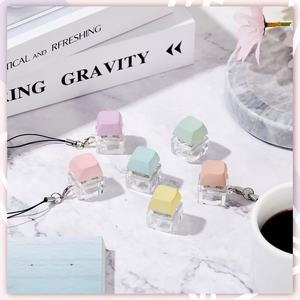 6 Pcs Bàn Phím Đồ Chơi Clicker Bàn Phím Fidget Keychain Giải Nén Nút Đồ Chơi Căng Thẳng Cứu Trợ Quà Tặng Cho Người Lớn - Product Image 6