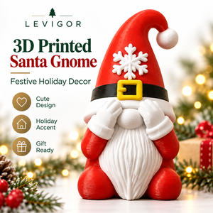 ตุ๊กตาโนมซานต้าคริสต์มาส LEVIGOR สีแดงขาว ของตกแต่งพลาสติกสำหรับเทศกาล ตกแต่งชั้นวางของ ตกแต่งสไตล์ซานตาคลอส - Product Image 5