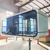 Maisonnette Apple populaire, cabane personnalisée, maisonnette portable, maisons conteneurs Apple, maisonnette préfabriquée de 20 pieds, maisonnette compacte