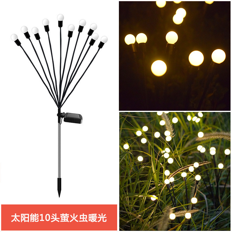 10 fireflies [Warm Light]