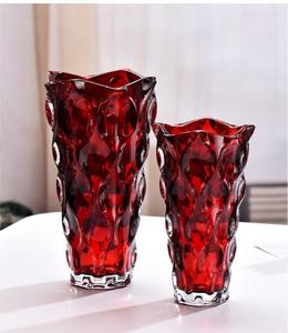 Vases à fleurs cylindriques en verre <span class=keywords><strong>cristal</strong></span> bohème <span class=keywords><strong>de</strong></span> grande taille, design simple, style nordique, pour mariage, décoration <span class=keywords><strong>de</strong></span> table, maison, fête, directement <span class=keywords><strong>de</strong></span> l'usine - Product Image 5