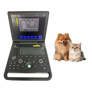 SY-AX90-1 고급 영상 기술 수의학 BW 초음파 기계 애완 동물 병원을위한 프랑스어 러시아어 스페인어 - Product Image 2