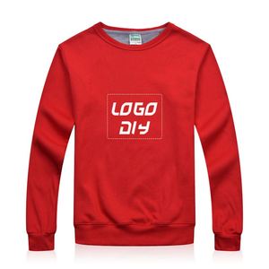Suéter Deportivo de Cuello Redondo de Algodón, Camiseta Deportiva con Logotipo Personalizado, Sudadera Unisex de Estilo Urbano - Product Image 2
