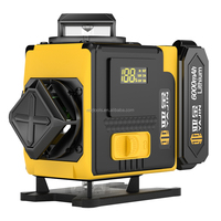 Niveau Laser Rotatif Numérique de Haute Précision Professionnel YaJin, Usine Directe, Niveau Laser Ligne Lumière Verte 360° pour Ingénierie