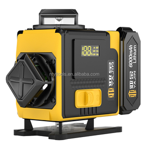 Yajin nhà máy trực tiếp chuyên nghiệp Độ chính xác cao kỹ thuật Quay Kỹ Thuật Số mức <span class=keywords><strong>laser</strong></span> 360 ° ánh sáng màu xanh lá cây mức độ Dòng <span class=keywords><strong>Laser</strong></span> - Product Image 3