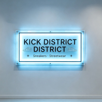 Enseigne Ronde en Acrylique avec Logo Rétroéclairé par LED, Fabrication Personnalisée, Enseigne Ronde pour Entreprise, Enseigne LED pour Mur de Magasin, Salon, Décoration Intérieure