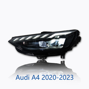 ชิ้นส่วนไฟหน้าโปรเจคเตอร์ LED เมทริกซ์2020-<span class=keywords><strong>2024</strong></span> LED DRL อุปกรณ์ประกอบไฟหน้าโปรเจคเตอร์สำหรับรถยนต์ <span class=keywords><strong>Audi</strong></span> <span class=keywords><strong>A4</strong></span> B9รถยนต์ - Product Image 1