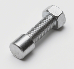 Round Head Stainless Steel <b>Screw</b> Metric Standard Thread Plain Finish - Product Image 5