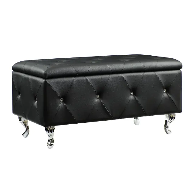 Multi Colors Large Storage Leather Bench Box With Storage Function Bench Furniture Style Sofa