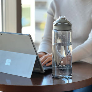 Botellas de Agua Reutilizables de Copolíster Ligero al por Mayor con Marcador de Tiempo Impreso - Product Image 5