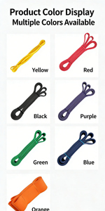 Banda de Resistencia de Látex Ruidongle para Asistencia en Dominadas, Entrenamiento Crossfit, Desarrollo Muscular y Fitness - Product Image 6