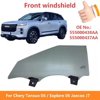 Vitre de porte avant pour Chery Tansuo 06 Explore 06 Jaecoo J7 OEM 555000437AA 555000438AA Verre côté gauche et droit ajustement parfait