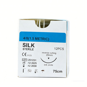 Hilo de <span class=keywords><strong>Sutura</strong></span> Médico Profesional <span class=keywords><strong>para</strong></span> Cirujanos, No Absorbible, de Seda Trenzada, <span class=keywords><strong>para</strong></span> Hospital - Product Image 6