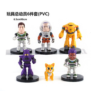 Juego de Juguetes de Anime en Oferta, Buzz Lightyear, <span class=keywords><strong>Tracy</strong></span>, Woody, Aliens, Jessie, Dragon, Forky, Juego de Juguetes de PVC de Handoffice - Product Image 2