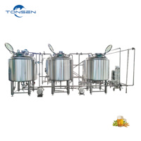 Cuve de fermentation conique en acier inoxydable pour brasserie, capacité de 100 à 3000 L, équipement de brassage