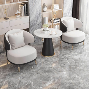 Elegante Sofá de Espera para Salón de Belleza, Silla de Recepción de Cuero de Microfibra de Lujo para Peluquería, Spa y Salón de Uñas - Product Image 6