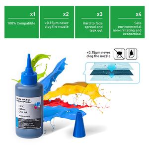 30ml 70ml 100ml 250ml 500ml 1000ml 1L evrensel Pigment boya Tinta renk şişe kiti dolum mürekkep Epson HP Brother Canon yazıcı için - Product Image 3