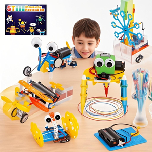 ชุดทดลองวิทยาศาสตร์และสื่อการสอนสำหรับนักเรียนระดับประถมศึกษาชุดของเล่นเพื่อการศึกษาสำหรับวิทยาศาสตร์และเทคโนโลยีแบบทำมือ - Product Image 2