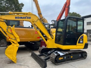 รถขุดโคมัตสึ PC56-7 มือสอง ราคาถูก มีสินค้าในสต็อก คุณภาพสูง รถขุดโคมัตสึ PC55 PC35 PC70 PC200-8 มือสอง ลดราคา - Product Image 4