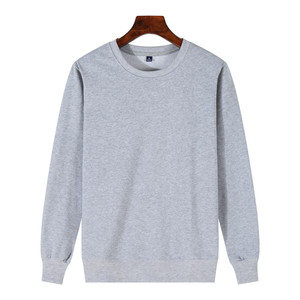 Vente directe d'usine hommes 2XL col rond à manches longues coton <span class=keywords><strong>sweat</strong></span> couleur unie blanc éponge <span class=keywords><strong>sweat</strong></span> pour Logo impression <span class=keywords><strong>classe</strong></span> - Product Image 3