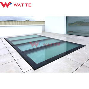 Thông minh thẩm mỹ không thấm nước chống trượt đi bộ rooflight điện cơ giới Tự động mở nhôm đi bộ trên kính <span class=keywords><strong>Skylight</strong></span> - Product Image 4