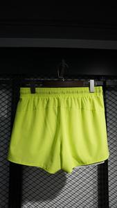 150 grammes taille européenne Double couche Short de sport 4 côtés élasticité Fitness Mesh Options multicolores Style décontracté confortable - Product Image 4