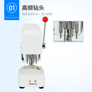 Machine à percer les lunettes Wenbang 10B 20x30x10cm avec éclairage LED pour la fabrication d'échantillons de verres - Product Image 4