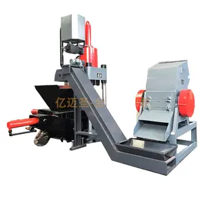 Equipo de procesamiento de chatarra Prensa hidráulica máquina de prensa de hierro vertical