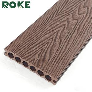 Planches de terrasse modernes pour l'extérieur fabriquées en <span class=keywords><strong>bois</strong></span>-plastique WPC par l'usine ROKE - Product Image 1