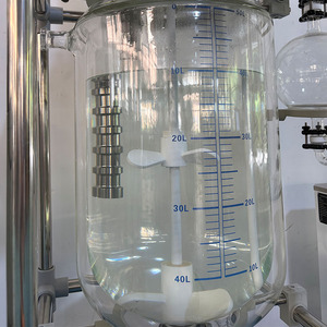 Lò phản ứng thủy tinh 50L 100L với máy khuấy đồng nhất siêu âm để tổng hợp hữu cơ trong phòng thí nghiệm - Product Image 2