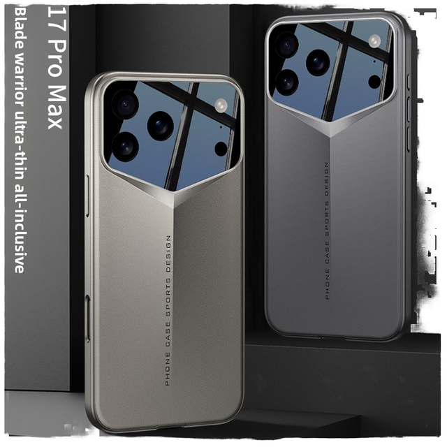 Premium Full Protection Hard Case for iPhone 15/16 New for iPhone 17 Pro Max Blade Edge for Apple TPU Phone Case Integrated