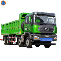 Camion benne basculante poids lourd diesel Shacman X3000 d'occasion 6X4 10 roues 31-40T avec moteur Weichai et boîte de vitesses rapide