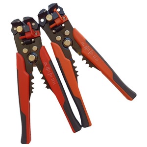 คีมตัดและปอกสายไฟอเนกประสงค์ 8 นิ้ว เหล็กเกรดอุตสาหกรรม ปากหยักสีส้ม - Product Image 5